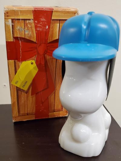 AVON COLOGNES AND PERFUMES 1970'S VINTAGE SNOOPY COLOGNE BOTTLE