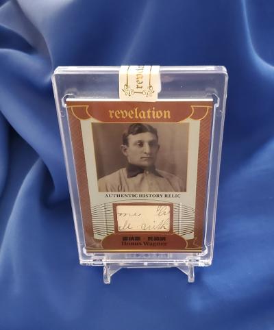 HONUS WAGNER AUTHENTIC HANDWRITING PATCH