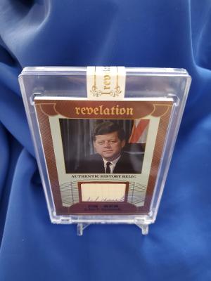 JOHN F. KENNEDY AUTHENTIC HANDWRITING PATCH