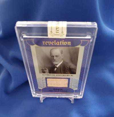 SIGMUND FREUD AUTHENTIC RELIC HANDWRITING PATCH