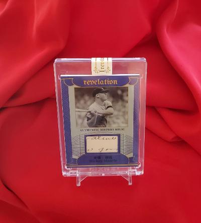 MICKEY MANTLE AUTHENTIC HANDWRITING PATCH