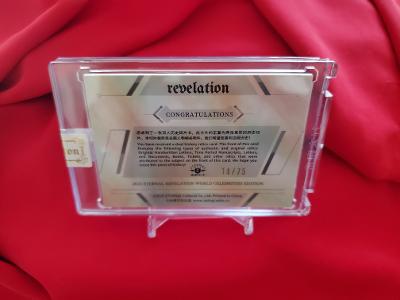 MICHAEL SCHUMACHER & ENZO FERARRI AUTHENTIC HANDWRITING PATCH